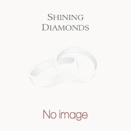 HRBHE1010 Double Row Baguette Shape Diamond Half Eternity Ring