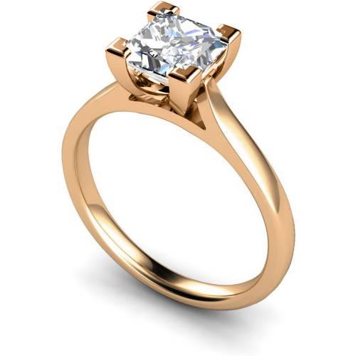HRP347 Princess Solitaire Diamond Ring