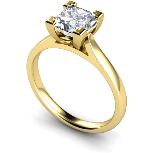 HRP347 Princess Solitaire Diamond Ring