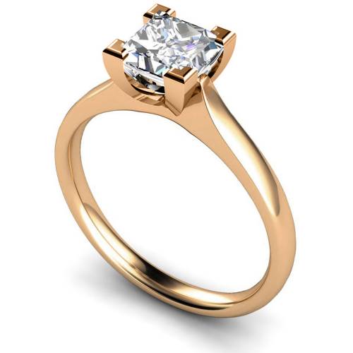 HRP373 Princess Solitaire Diamond Ring
