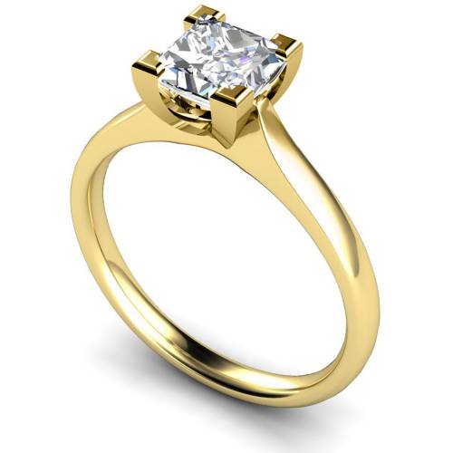 HRP373 Princess Solitaire Diamond Ring