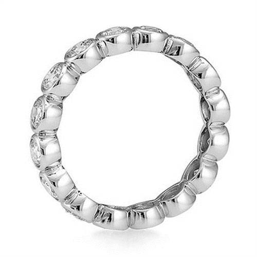 1.00CT SI/G Round Diamond Full Eternity Ring