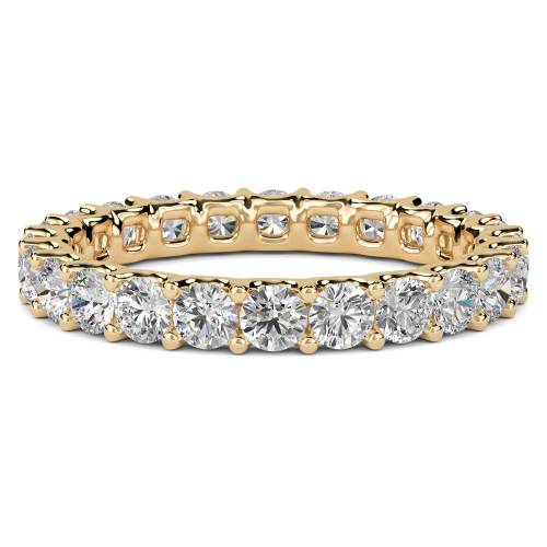 1.00ct VS/DE Round Full Diamond Eternity Ring