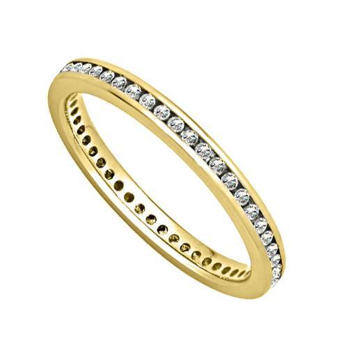 0.36CT VS/EF Round Diamond Eternity Ring