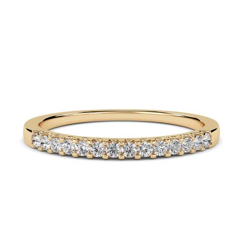 0.15ct VS/EF 2mm Round Diamond Eternity Ring
