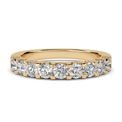 0.77ct VS/EF 3mm Traditional Round Diamond Eternity Ring