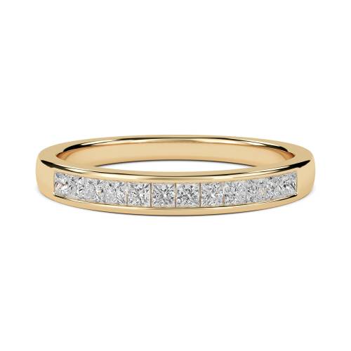 0.28ct VS/E-F Princess Diamond Eternity Ring