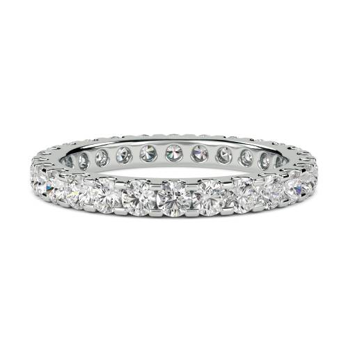 1.00ct VS/EF Elegant Round Diamond Full Eternity Ring