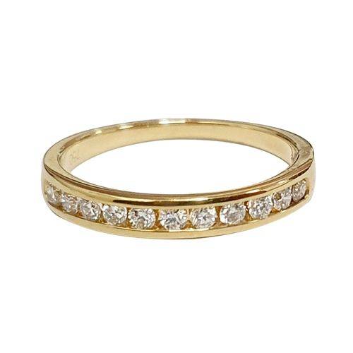 0.25ct VS/EF Channel Set Half Eternity Ring