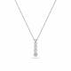 0.40ct VS/EF Classic Round Diamond Journey Pendant