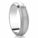 5mm Court Shaped Wedding Ring