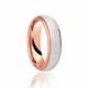 5mm Two Tone Wedding Ring