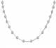 1.00ct VVS/EF Elegant Round Diamond Drop Necklace