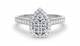 0.52CT VS/EF ROUND DIAMOND CLUSTER RING