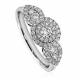 0.80CT VS/EF Round Diamond Dress Ring