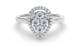 0.40CT VS/EF Round Diamond Cluster Ring