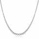 4.27ct SI/G-H Round Diamond Tennis Necklace