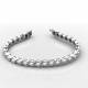 6.00ct VS/D-E 7 Inch Modern Round Diamond Single Row Bracelet