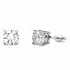 4.16ct VS/HI Diamond Stud Earrings