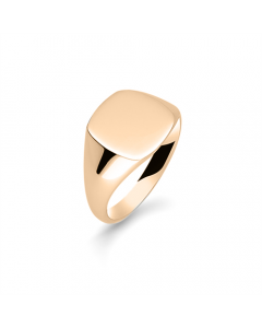 9ct Rose Gold, Gents Signet Ring, Size T