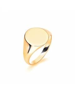 9ct Yellow Gold, Gents Signet Ring, Size T