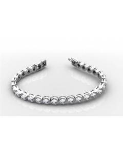 4.00CT VS/G-H Diamond Tennis Bracelet