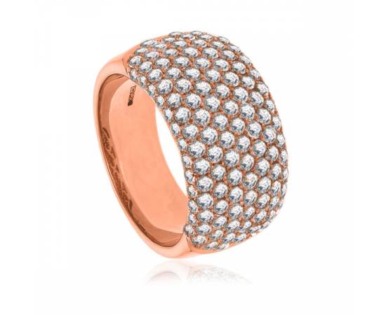 1.65ct VS/EF Round Diamond Multi Row Dress Ring