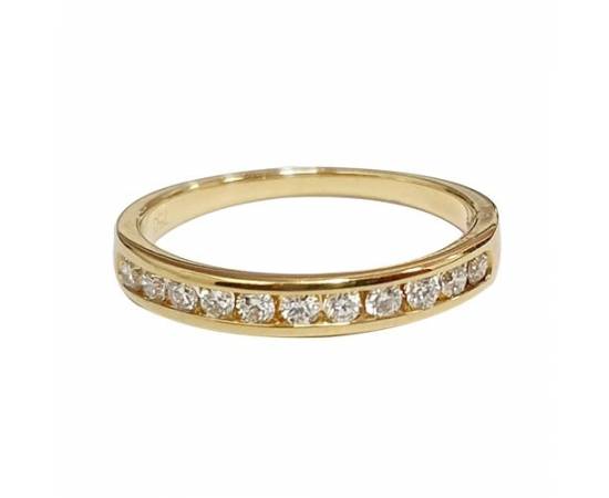 0.25ct VS/EF Channel Set Half Eternity Ring