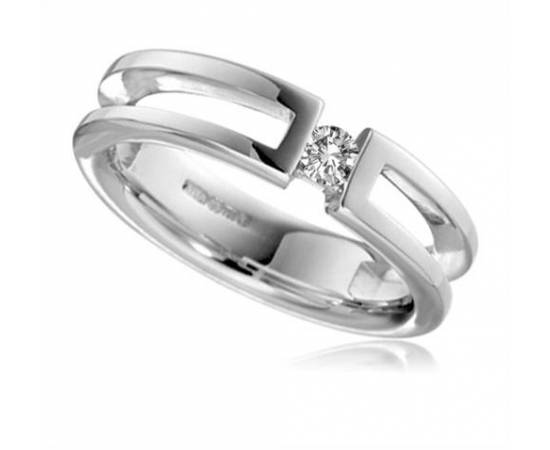 0.10CT VS/DE Round Diamond Wedding Ring