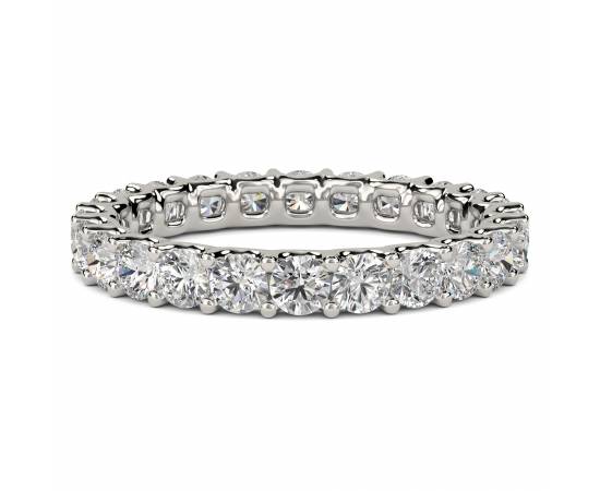 1.25ct VS/DE Round Full Diamond Eternity Ring