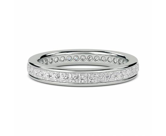 1.07CT VS/EF Princess Diamond Eternity Ring
