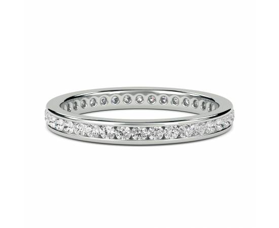 0.53CT VS/EF Round Diamond Eternity Ring