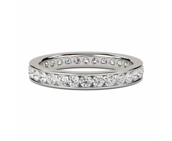 0.77CT VS/EF Round Diamond Eternity Ring