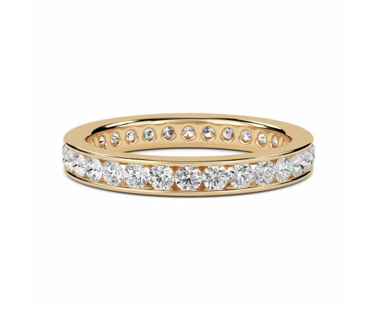 0.78CT VS/EF Elegant Round Diamond Full Eternity Ring
