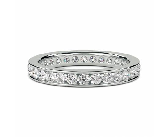 0.75ct VS/EF Elegant Round Diamond Full Eternity Ring