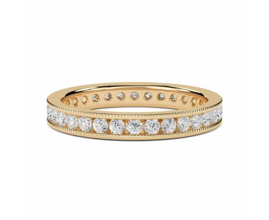 0.53CT VS/EF Round Diamond Full Eternity Ring