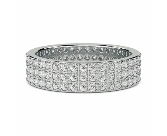 1.00CT SI/FG Round Diamond Full Eternity Ring