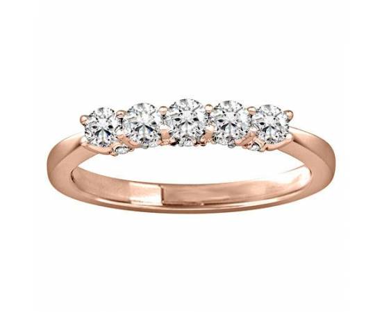 0.50ct VS/EF Elegant Round Diamond Eternity Ring