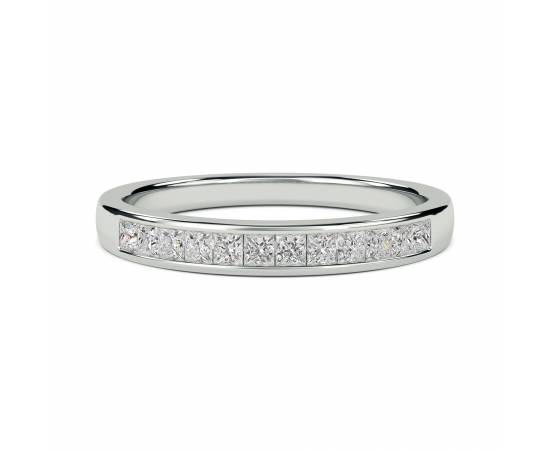 0.25ct VS/EF 3mm Elegant Princess Diamond Eternity Ring