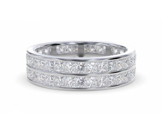 1.00ct SI/F Princess Full Eternity Ring