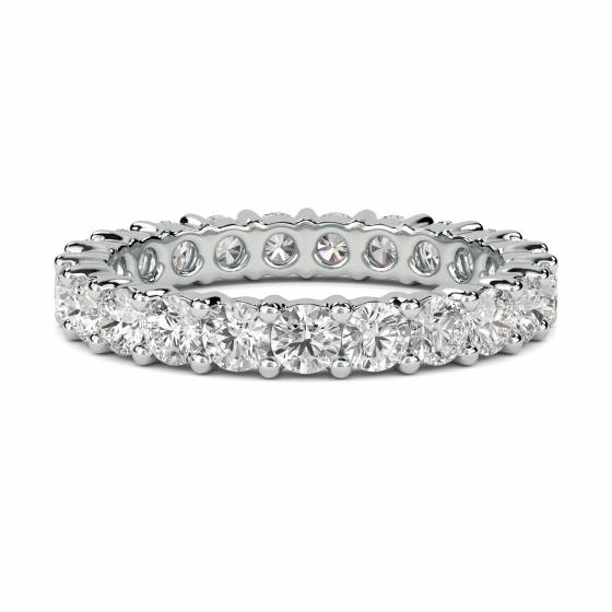 LAB GROWN 1.00CT VS/EF Round Diamond Full Eternity Ring